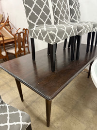 Dark Brown Dining Set