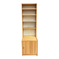 Pine Bookcase w/ Lower Cabinet