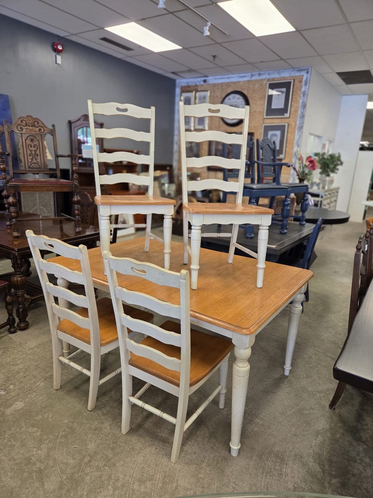 Solid Wood Dining Set