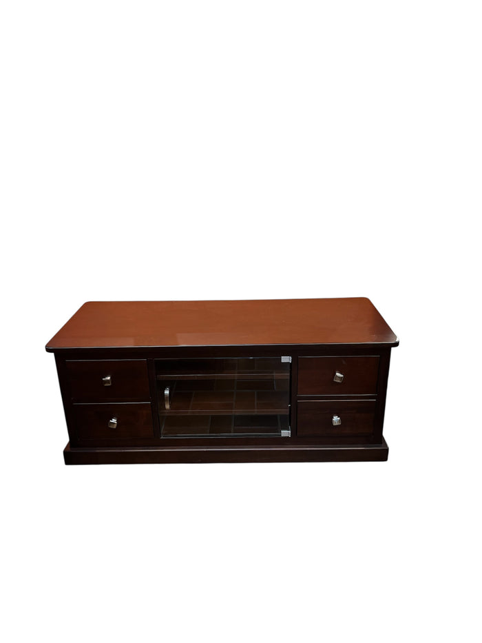 Dark Wood Console Table