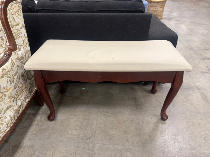 Vintage Vanity Bench
