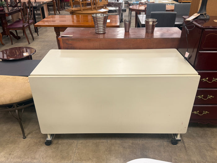 White Foldable Office Desk