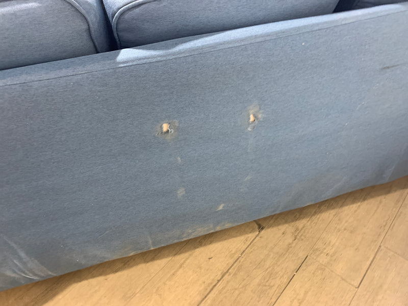 Ikea Blue Sofa