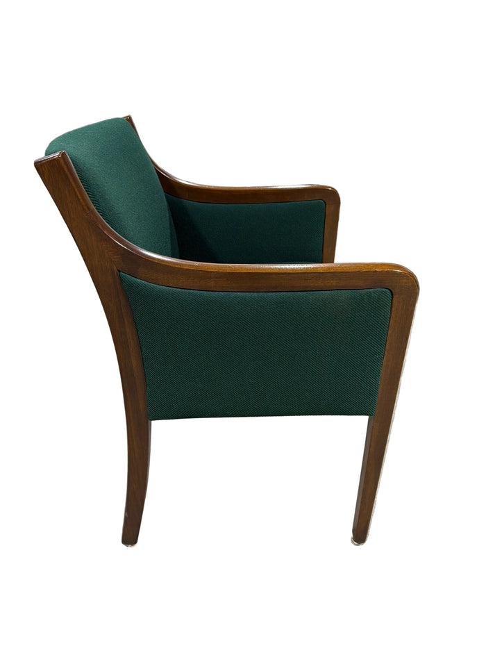 Forest Green Club Chair