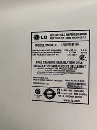 LG stainless steel fridge
