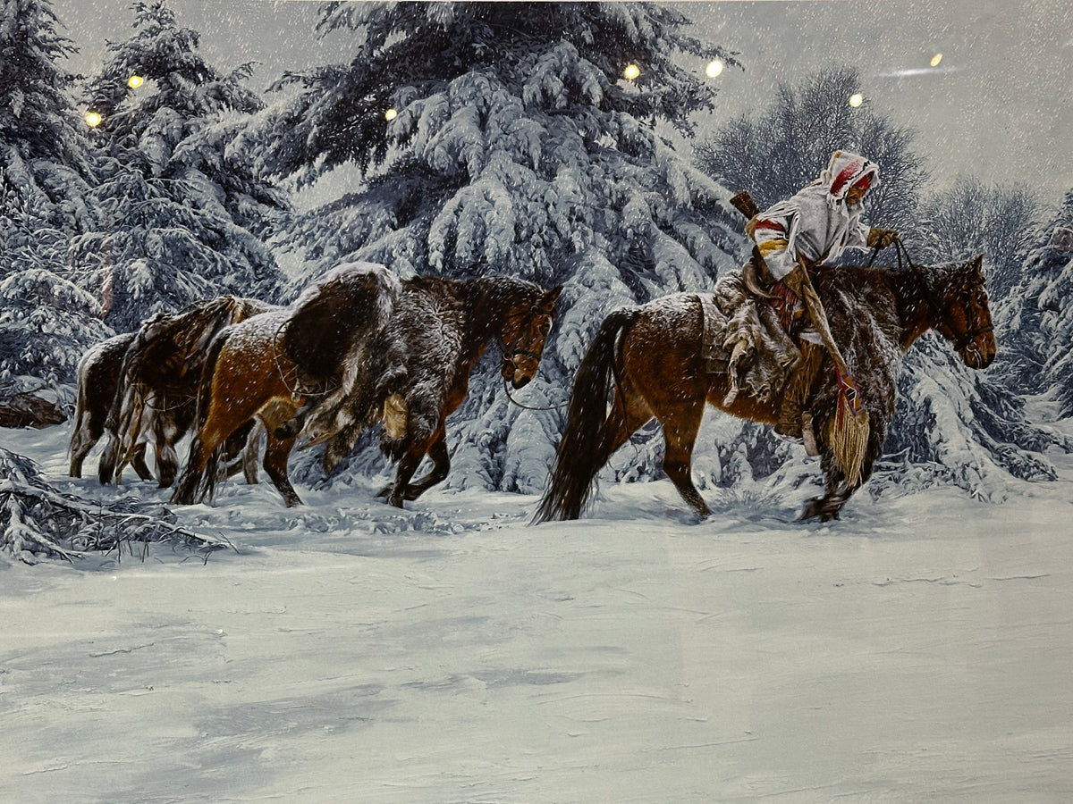 "When Trails Grow Cold" By Paul Calle