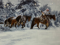 "When Trails Grow Cold" By Paul Calle