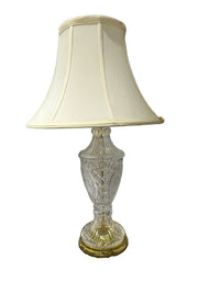 Vintage Hollywood Regency Crystal Table Lamp