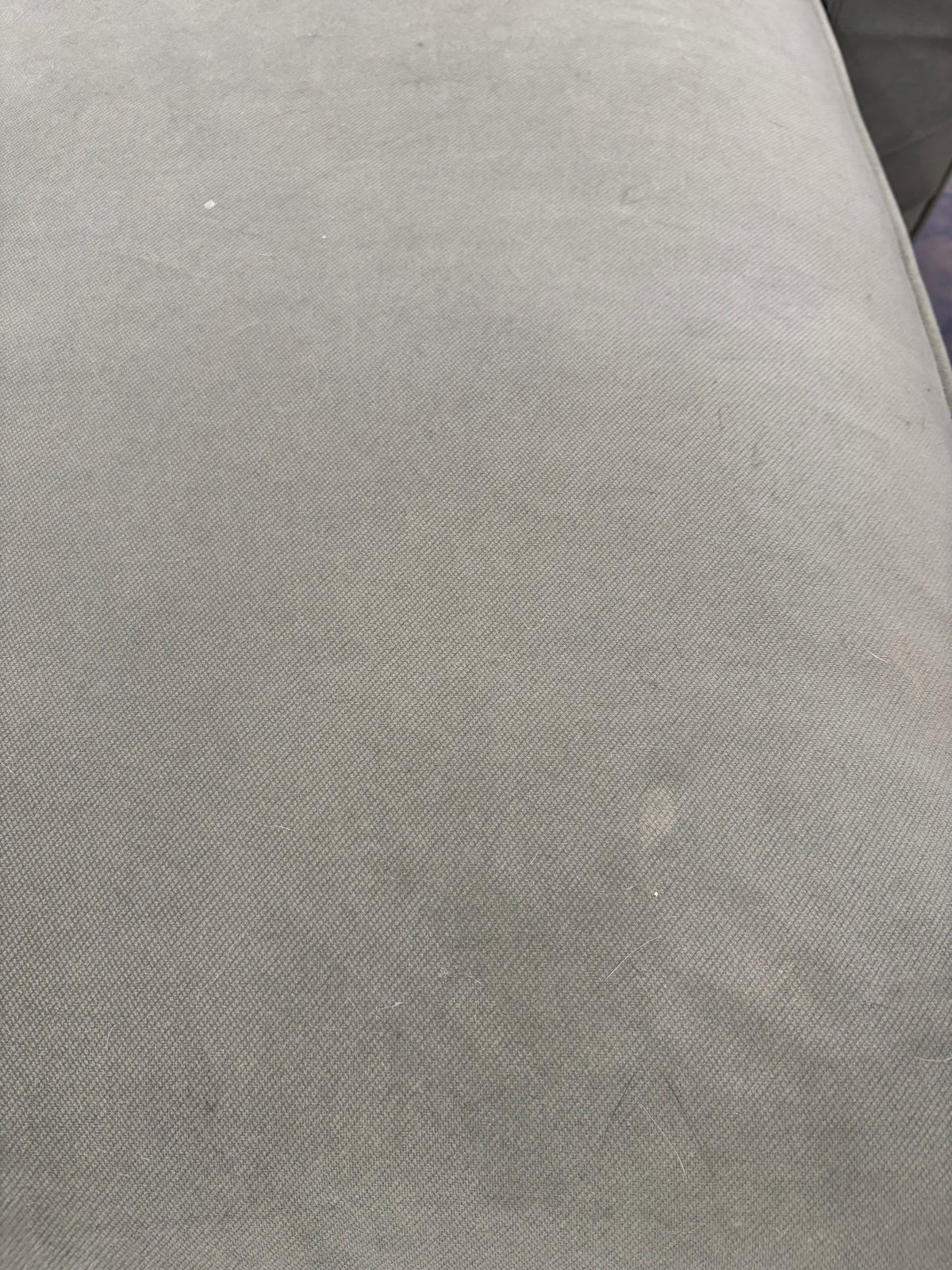 Light Green Loveseat Sectional