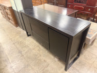 Black Modern Wooden Dresser