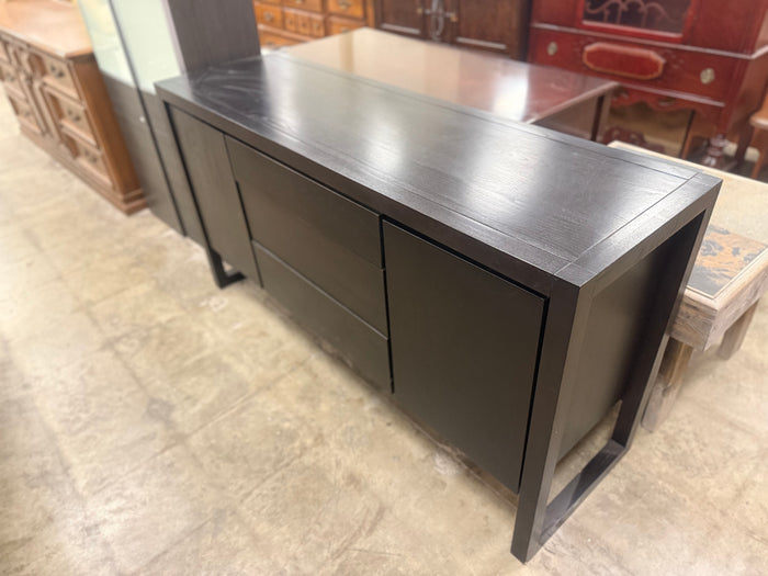 Black Modern Wooden Dresser