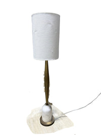 Uttermost Minette Marble & Brass Table Lamp