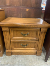 Solid Wood Kroehler Dresser With Brass Handles