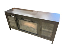 Black Electric Fireplace