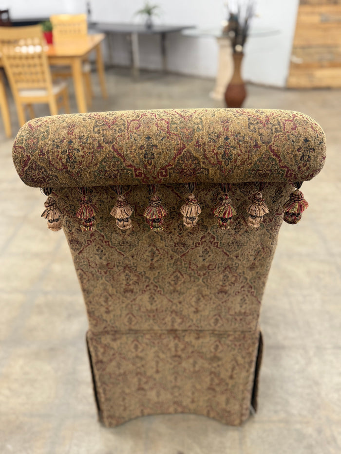 Multi-colored and Yellowish Chair