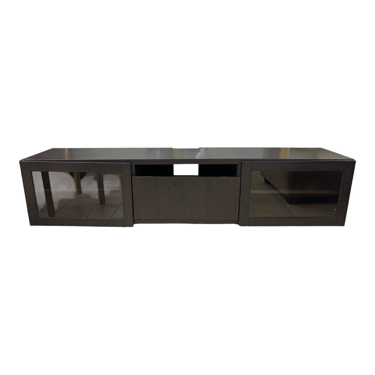 Black TV Media Stand