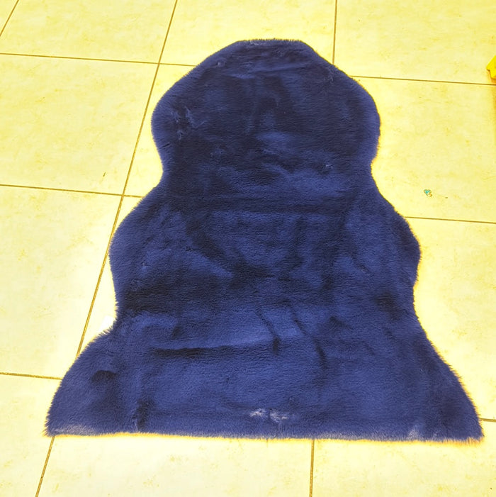 Rabbit Blue Rug