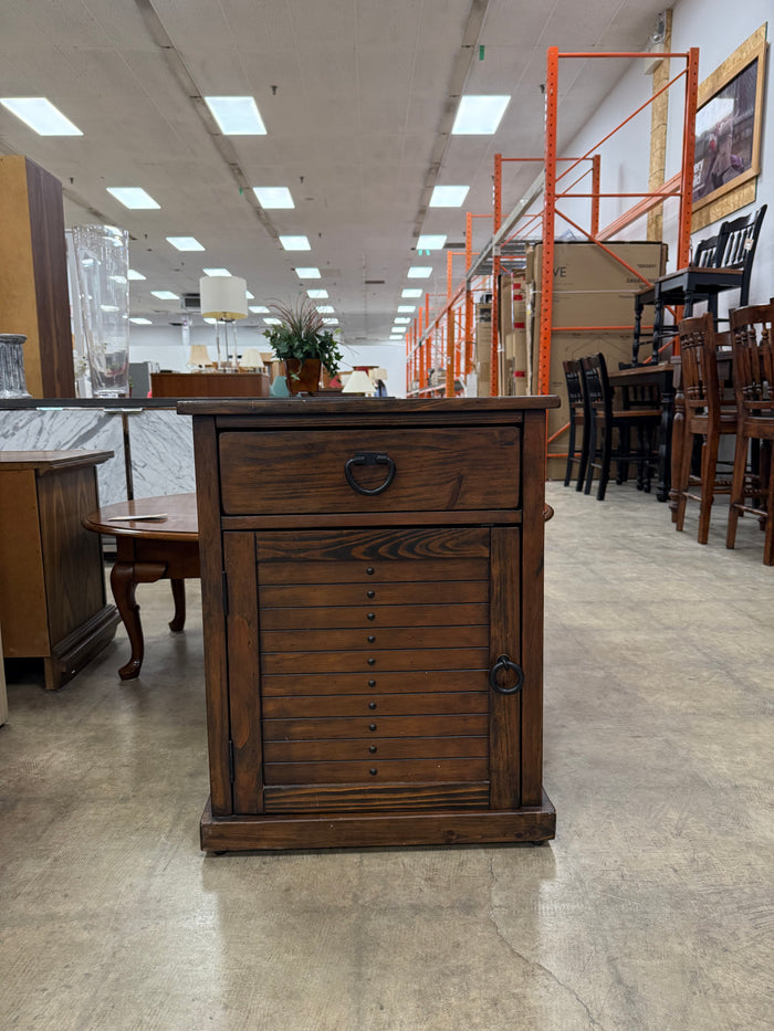 Dark Wooden Jackson Nightstand
