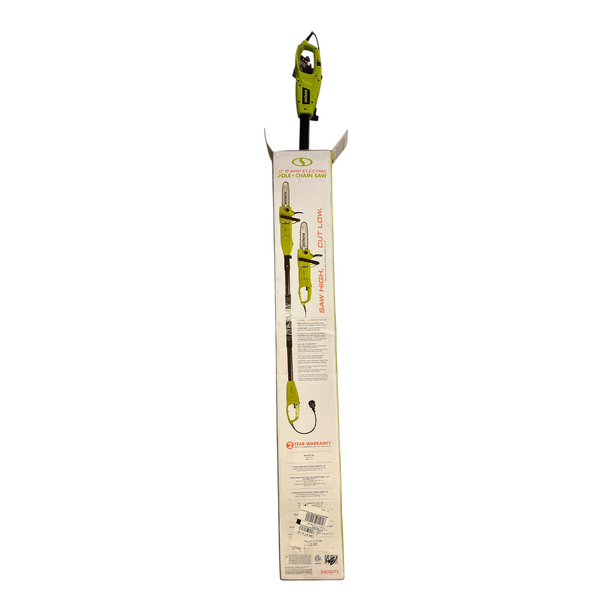 Sun Joe 10-inch 8 Amp Electric Pole Chain Saw