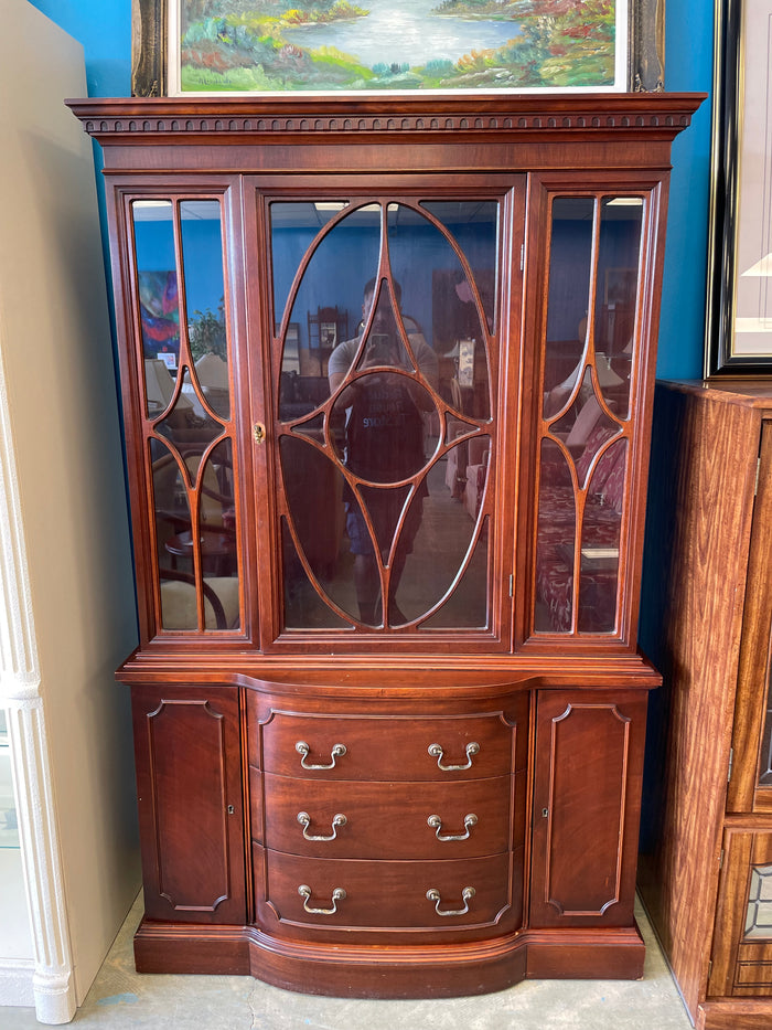 1pc Wooden Hutch (Mahogany Finish)