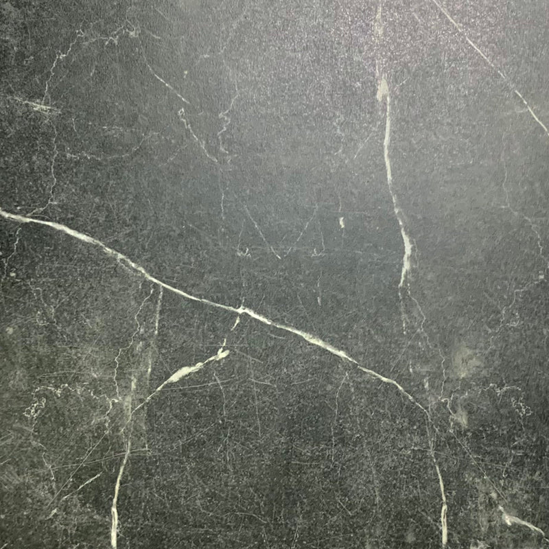 24x24-Inch Black Marble-Look Porcelain Tile – 4pcs per box