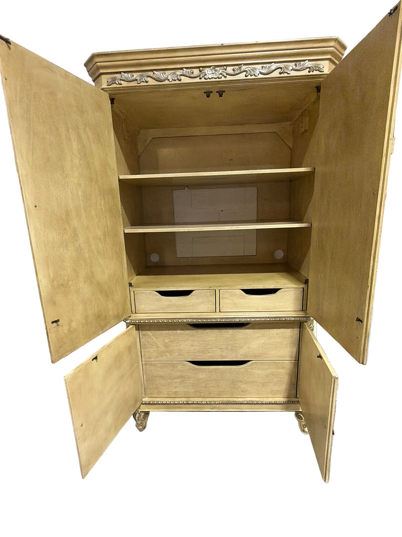 French Provincial Styled Reproduction Armoire/Wardrobe