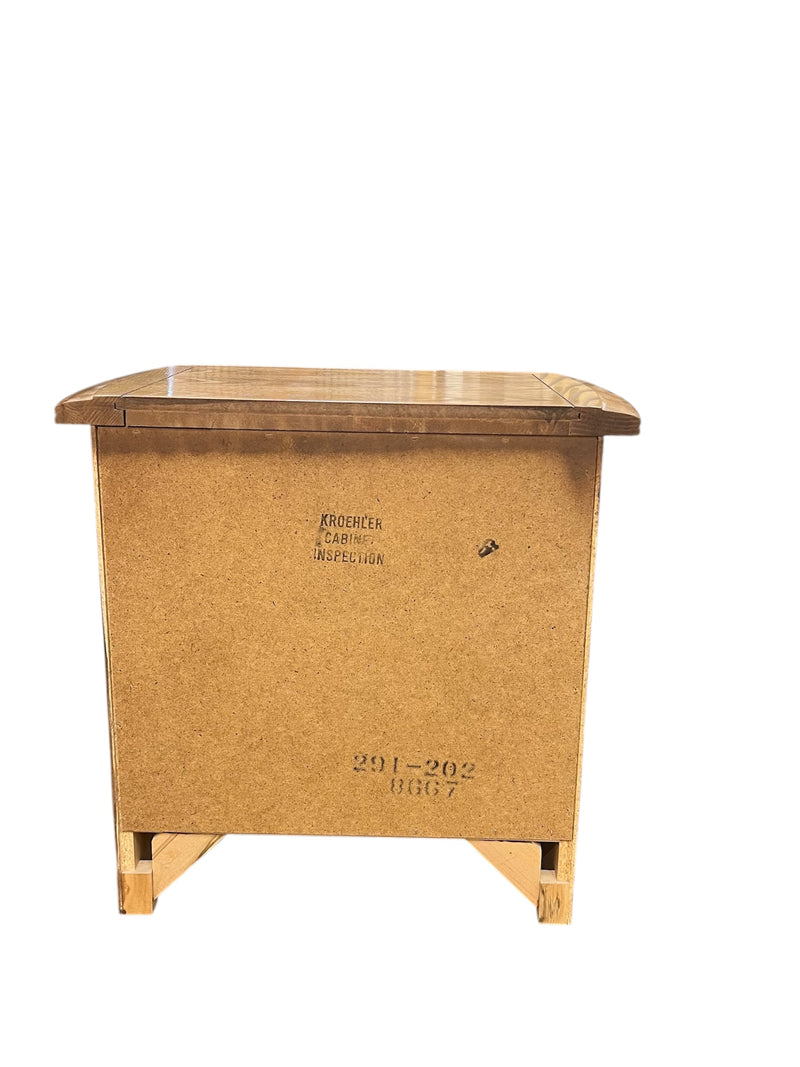 Kroehler Solid Maple Nightstand