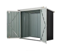 Outsunny 5 ft. x 3 ft. Garden Storage Shed Metal Tool House
