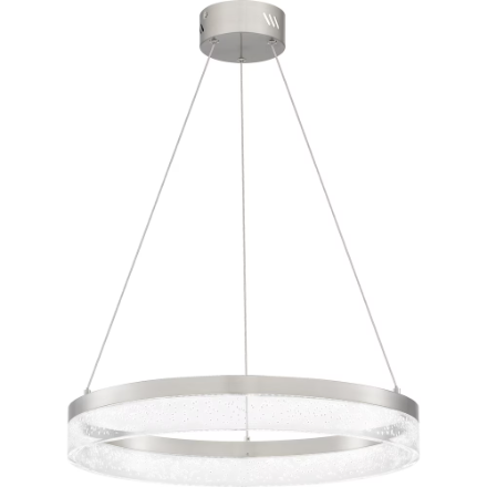 SMRTLite by NBG HOME 25WLED Pendant with Bubble Shade