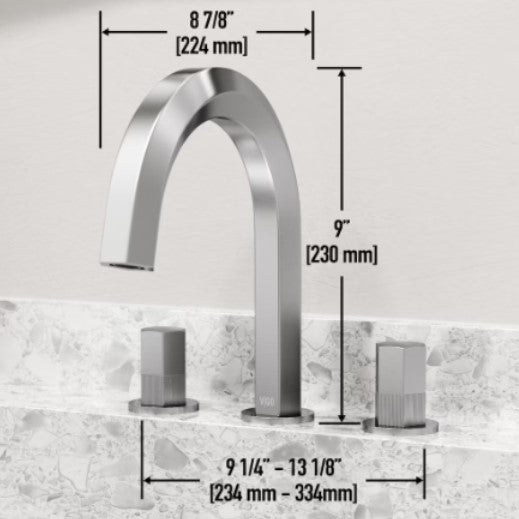 VIGO 2-Handle Bathroom Faucet (As is)