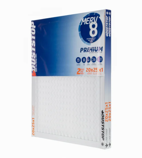 Premium Pleated Furnace Filter - 2 Pack