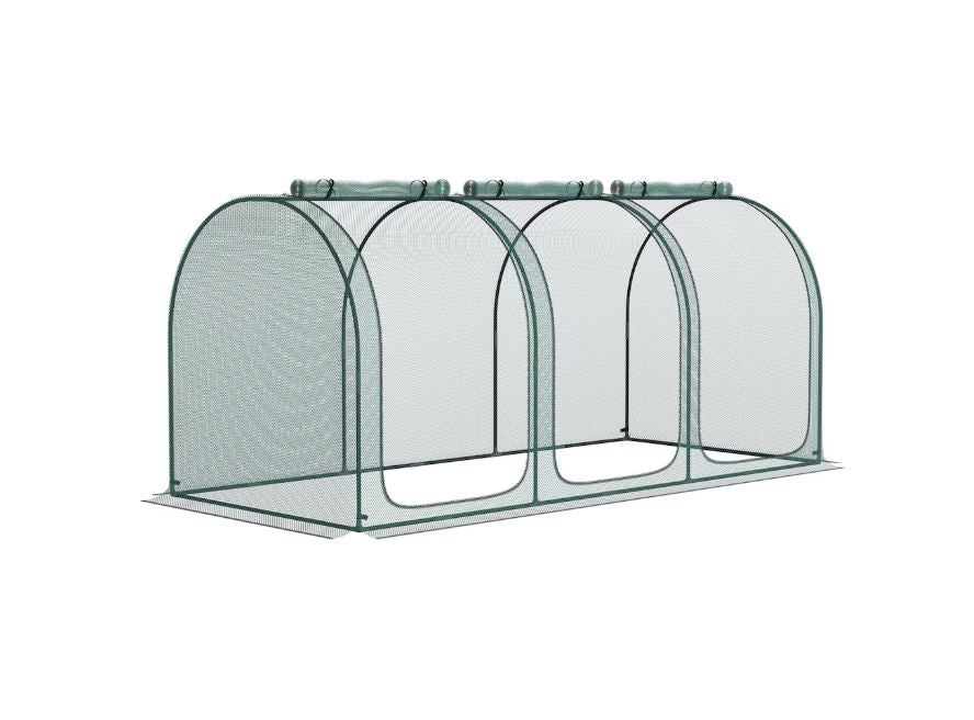 Outsunny 9 x 4 ft. Patio Crop Cage