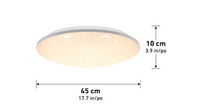 Sparkle 17.7-inch 1-light LED Ceiling Flushmount