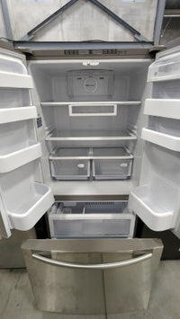 Stainless Steel Double Door Refrigerator