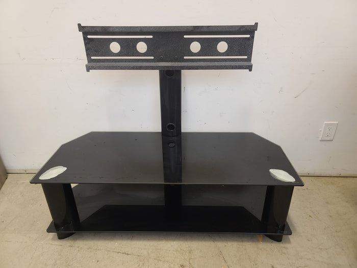 Tempered Glass TV Stand with Mounting Bracket