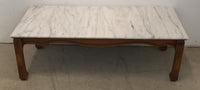 Coffee Table with Marble Top