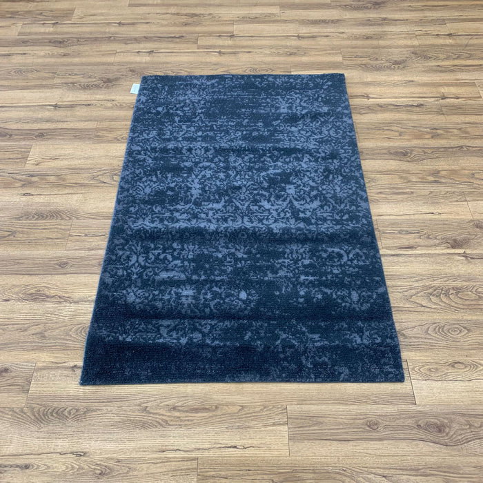 3.5x5.5-ft Wool & Viscose Area Rug - CK32 Maya Labradorite MAY50 Midnight
