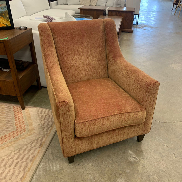 30-inch W Fabric Accent Chair in Pink
