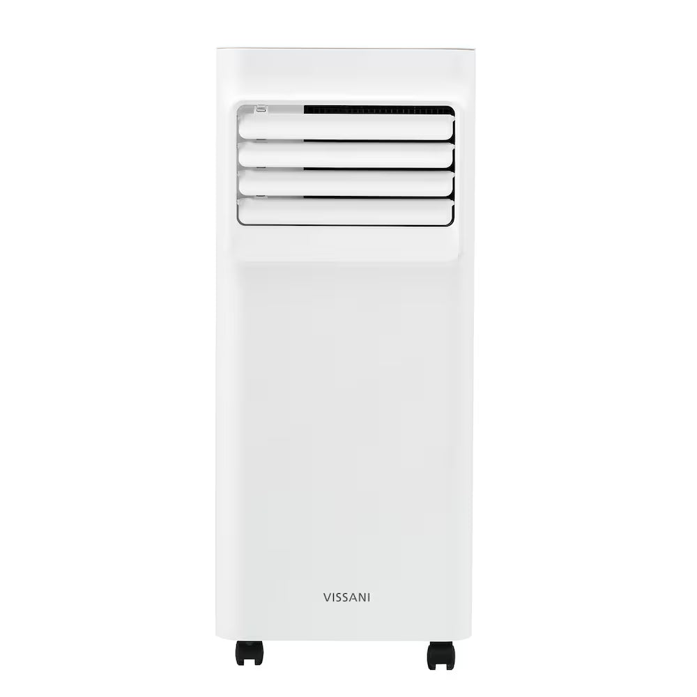 Vissani 10,000 BTU ASHRAE (7,000 BTU DOE/SACC) 3-in-1 Portable Air Conditioner, Fan & Dehumidifier with Remote Control Powered by Hubspace