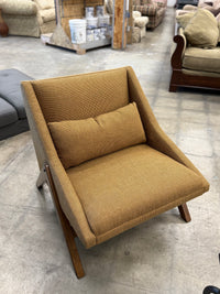 Light Brown Boomerang Styled Chair