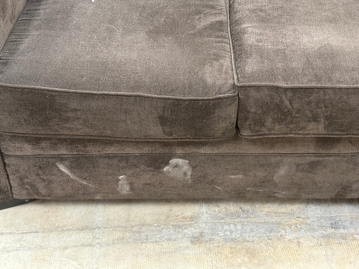 Espresso Brown 3-Seater Sofa