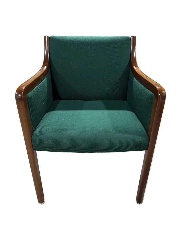 Forest Green Club Chair