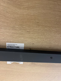 Modern Dining Table With Wood Top & Iron Frame