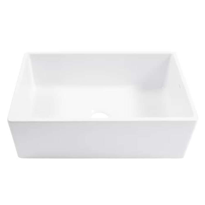 30-inch Single Bowl Farmhouse Apron Front Undermount Kitchen Sink - USED