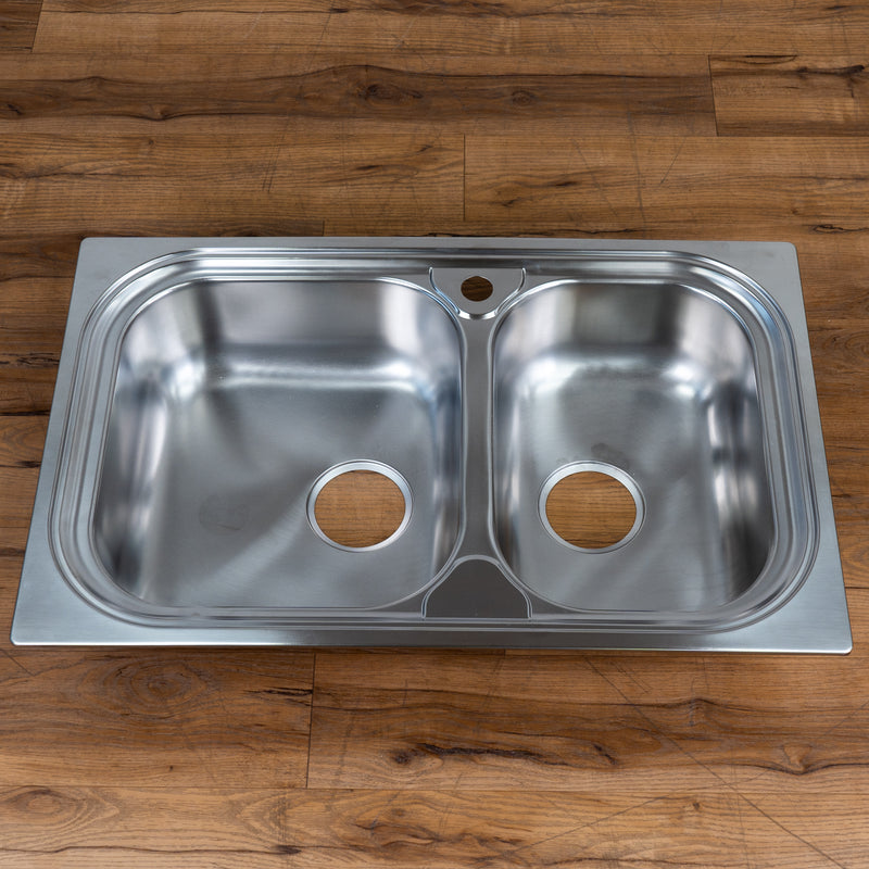 31-inch Bowl and a Half Stainless Steel Sink