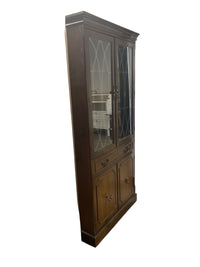 Traditional Corner China Cabinet