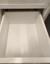 Home Decorators Collection Faraday 42-inch W x 19-inch D White Wood Single Undermount Sink Bathroom Vanity with White Cultured Marble Countertop