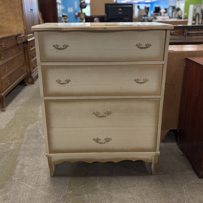 32-Inch French Provincial Dresser White