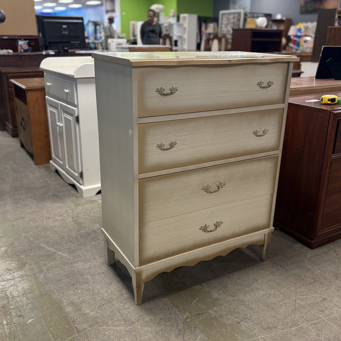 32-Inch French Provincial Dresser White