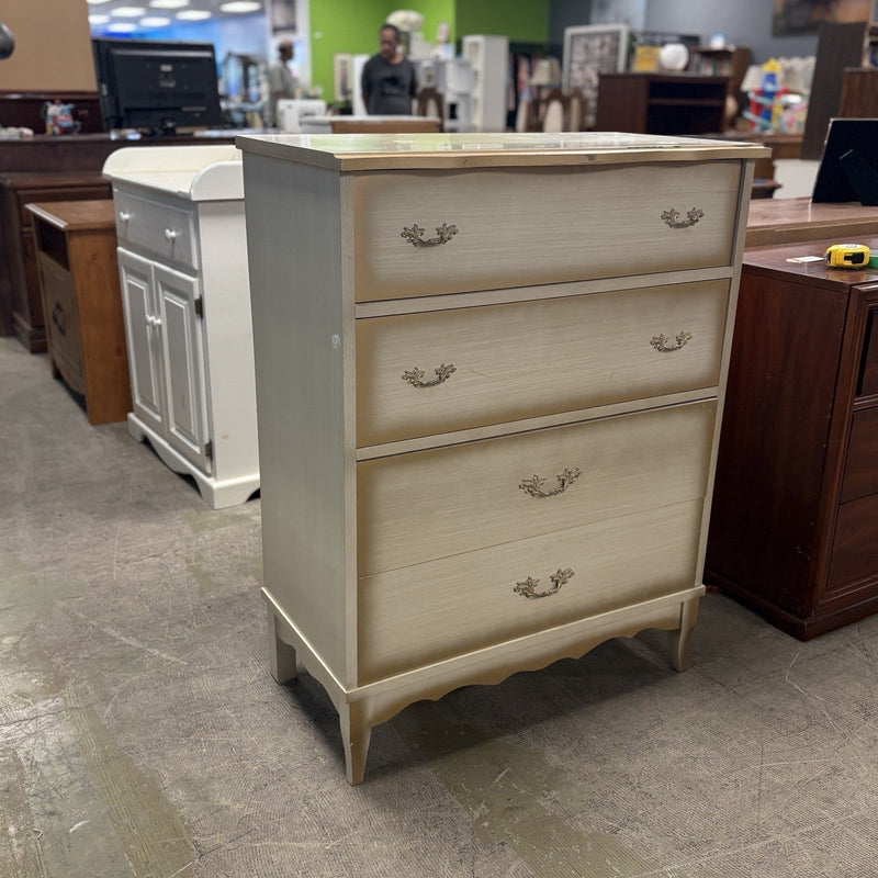 32-Inch French Provincial Dresser White